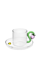 Ichendorf Milano-Çilek Ve Uğur Böceği Figürlü Cam Kahve Bardağı-Kahve Fincanı-1-Milagron.com