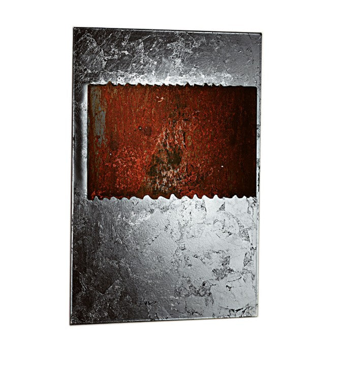 Piastra Apli̇k 1L Gümüş-Eski̇tme Ø30X20 Cm R7S 1X200W 