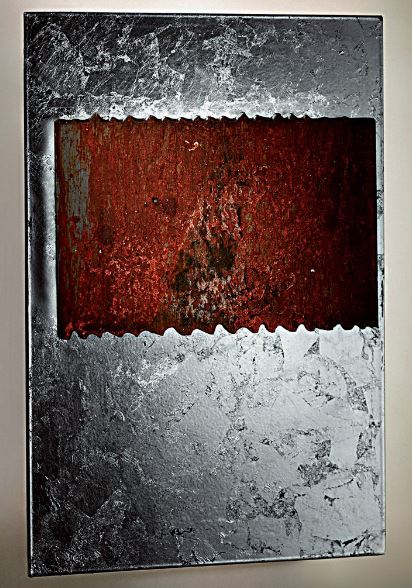 Piastra Apli̇k 1L Gümüş-Eski̇tme Ø30X20 Cm R7S 1X200W 