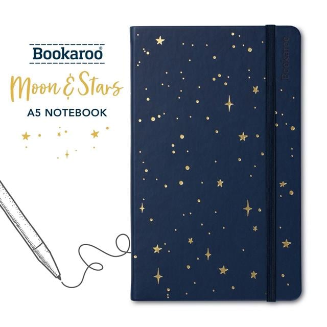 If-Bookaroo A5 Moon And Stars Çizgili Defter-Çizgili-2-Milagron.com