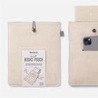 If-Bookaroo Books & Stuff Pouch Kitap&Defter Kılıfı Cream-Defter Kılıfı-3-Milagron.com