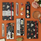 If-Bookaroo Books & Stuff Pouch Kitap&Defter Kılıfı Dark Moth-Çizgili-3-Milagron.com