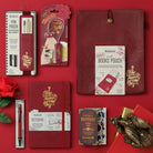 If-Bookaroo Books & Stuff Pouch Kitap&Defter Kılıfı Romantasy-Çizgili-2-Milagron.com