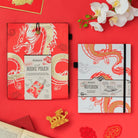 If-Bookaroo Pen Pouch Lastikli Kalemlik Warriar Dragon-Kitap Ayracı-2-Milagron.com