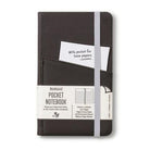 If-If Bookaroo Pocket (A6) Notebook Journal çizgili Defter Black-Çizgili-1-Milagron.com