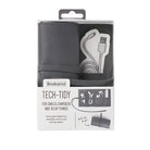 If-Bookaroo Travel Tech Tidy Kablo Düzenleyici Charcoal-Kablo Düzenleyici-1-Milagron.com