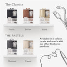 If-Bookaroo Travel Tech Tidy Kablo Düzenleyici Cream-Kablo Düzenleyici-4-Milagron.com