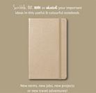 If-If Bookaroo A5 Journal çizgili Defter Gold-Defter-2-Milagron.com