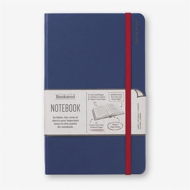 If-If Bookaroo A5 Journal çizgili Defter Navy-Defter-1-Milagron.com