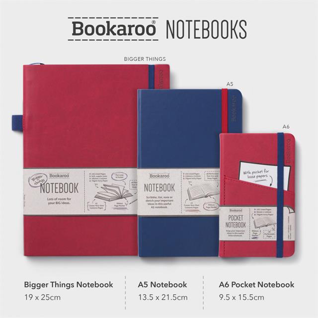 If-If Bookaroo A5 Journal çizgili Defter Navy-Defter-2-Milagron.com