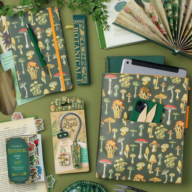 If-If Bookaroo A5 Notebook Journal çizgili Defter Botanical Mushroom-Çizgili-3-Milagron.com