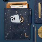 If-If Bookaroo Books & Stuff Pouch Kitap&Defter Kılıfı Moon & Stars-Defter-3-Milagron.com