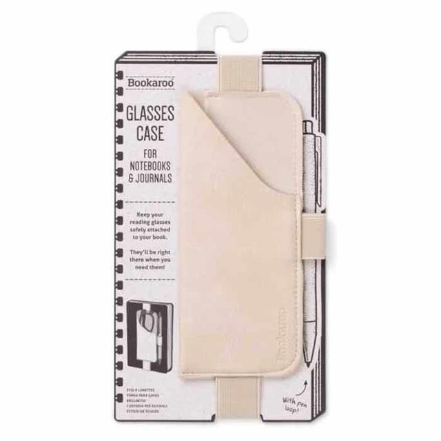 If-If Bookaroo Glasses Case Lastikli Gözlük Kılıfı Cream-Gözlük Kılıfı-1-Milagron.com