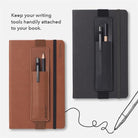 If-İf Bookaroo Pen Pouch Defter üstü Kalemlik Brown Kahverengi-Kitap Ayracı-5-Milagron.com