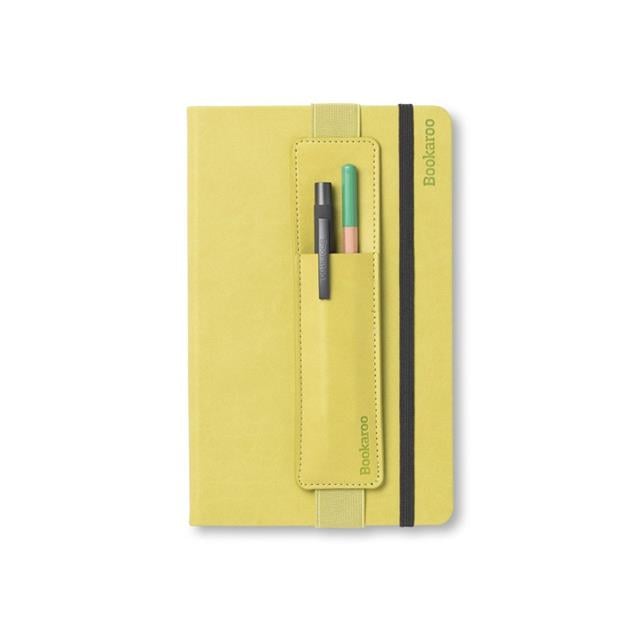 If-İf Bookaroo Pen Pouch Defter üstü Kalemlik Lime-Kitap Ayracı-3-Milagron.com