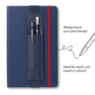 If-İf Bookaroo Pen Pouch Defter üstü Kalemlik Navy Lacivert-Kitap Ayracı-2-Milagron.com
