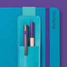 If-İf Bookaroo Pen Pouch Defter üstü Kalemlik Turquoise Turkuaz-Kitap Ayracı-3-Milagron.com