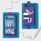 If-İf Bookaroo Pen Pouch Defter üstü Kalemlik Turquoise Turkuaz-Kitap Ayracı-4-Milagron.com