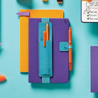 If-İf Bookaroo Pen Pouch Defter üstü Kalemlik Turquoise Turkuaz-Kitap Ayracı-5-Milagron.com
