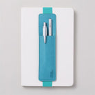 If-İf Bookaroo Pen Pouch Defter üstü Kalemlik Turquoise Turkuaz-Kitap Ayracı-6-Milagron.com