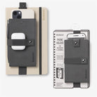 If-If Bookaroo Phone Holder Defter üstü Lastikli Telefon Tutucu Charcoal-Defter-1-Milagron.com