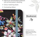 If-If Bookaroo Pocket (A6) Notebook Journal çizgili Defter Kilburn Black Floral-Defter-3-Milagron.com
