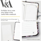 If-If Bookaroo Pocket (A6) Notebook Journal çizgili Defter Morris Tulip & Willow-Defter-3-Milagron.com