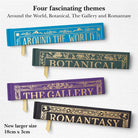 If-İf Kitap şeklinde Yelpaze Botanical-Kitap Ayracı-2-Milagron.com