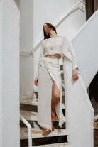 İkikız-Bürümcük Etek Takım-Alt - Üst Takım-4-Milagron.com