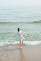 İkikız-Crinkle Çizgili Bluz-Top-3-Milagron.com