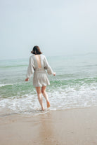 İkikız-Crinkle Çizgili Bluz-Top-4-Milagron.com