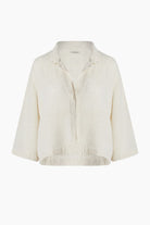 İkikız-Crinkle Linen Gömlek-Gömlek-1-Milagron.com