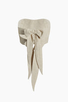 İkikız-Keten Bandeau Bluz-Top-2-Milagron.com