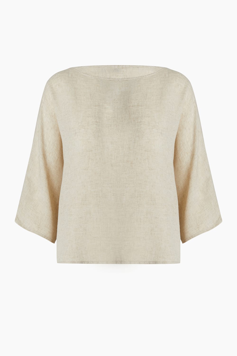 İkikız-Keten Bluz-Top-1-Milagron.com