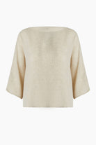 İkikız-Keten Bluz-Top-1-Milagron.com
