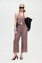 İkikız-Keten Kahverengi Pantolon-Pantolon-1-Milagron.com