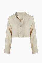 İkikız-Keten Kısa Gömlek-Gömlek-2-Milagron.com