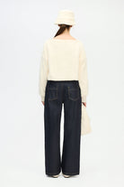 İkikız-Pelüş Crop Bluz-Kazak & Triko-3-Milagron.com