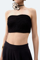 İkikız-Siyah Keten Büstiyer-Büstiyer-4-Milagron.com