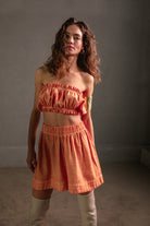 İkikız-Turuncu Şort-Şort-4-Milagron.com