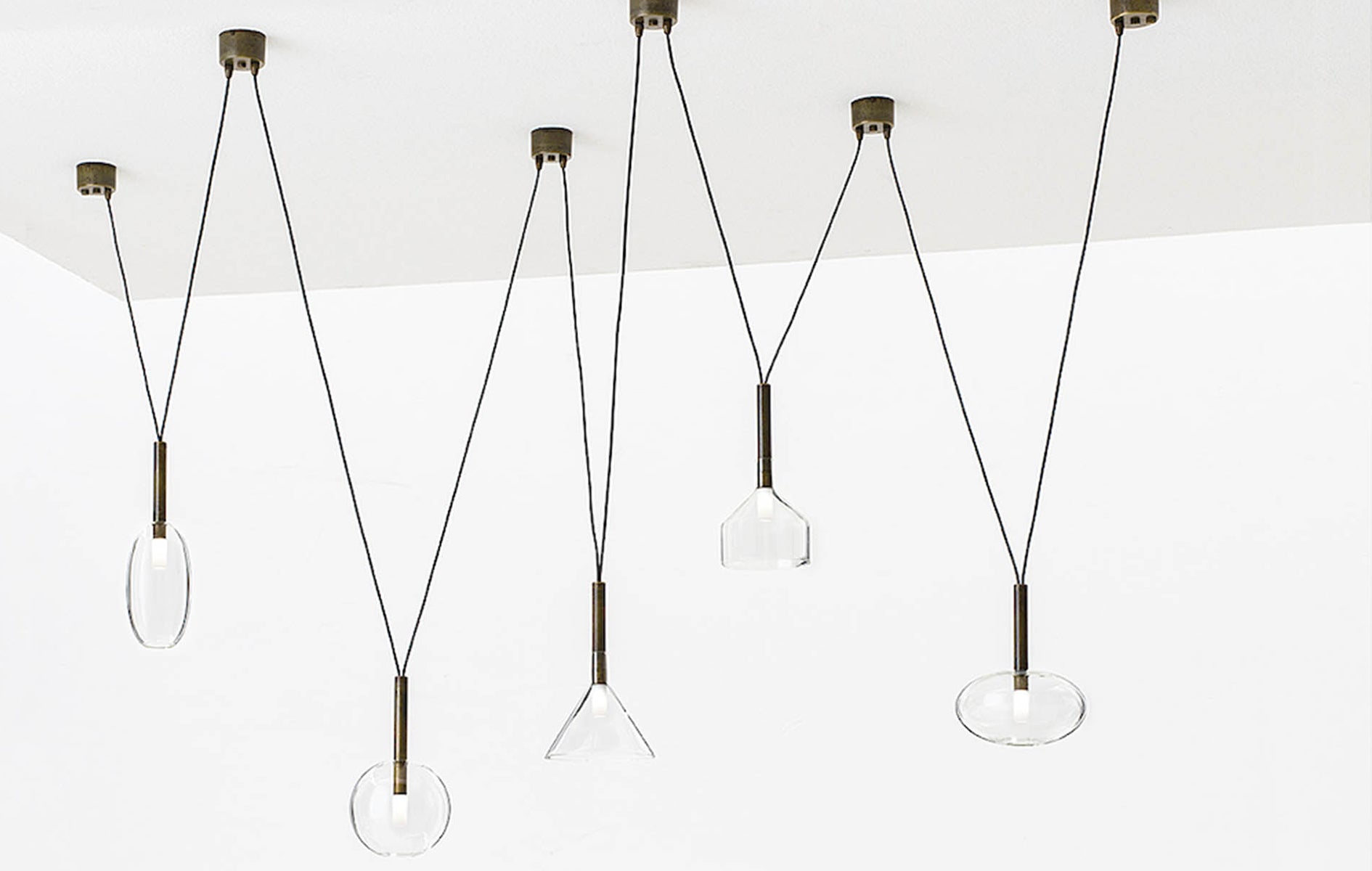 Alchimia Sfera Sarkit 1L Anti̇k Pi̇ri̇nç Şeffaf Ø18X32 Cm G9 Led 1X5W