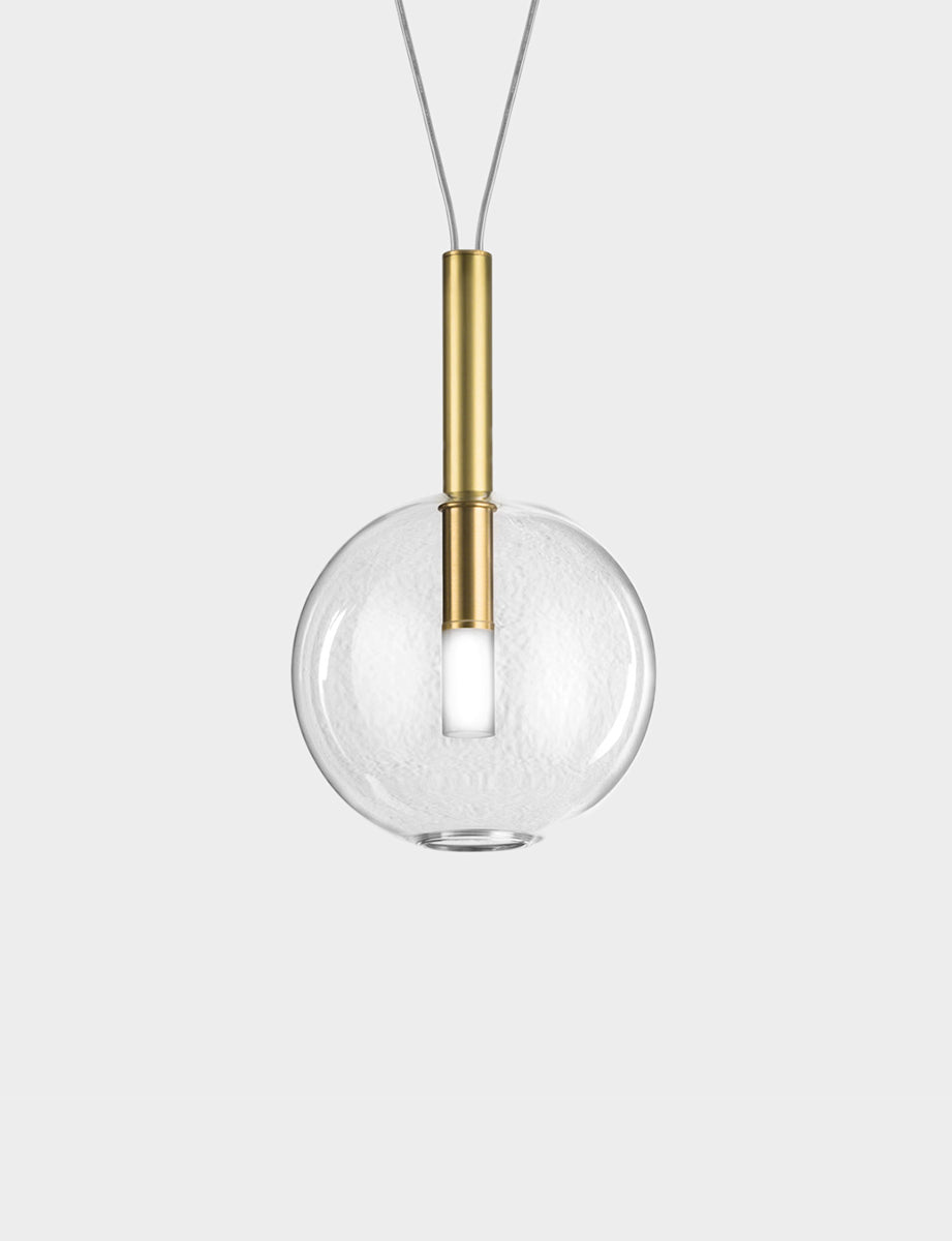 Alchimia Sfera Sarkit 1L Natural Gold Şeffaf Ø18X32 Cm G9 Led 1X5W