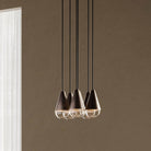 Dew Sarkit 6L Anti̇k Demi̇r Şeffaf Ø9,5Xø75Xh150 Cm G9 Led 5X5W