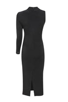 İladia-Arela One Sleeve Midi Dress-Elbise-3-Milagron.com