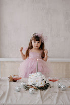 Ilo and Friends-Elisabetta Pinky Elbise-Çocuk Elbise & Tulum-1-Milagron.com