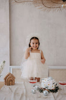 Ilo and Friends-Elisabetta Shell Elbise-Çocuk Elbise & Tulum-1-Milagron.com