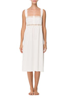 İpek Kıramer-Barbie Cotton Chemise Ecru-Chemise-1-Milagron.com