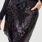 İpek Kıramer-Black Diamond Mini Skirt-Etek-3-Milagron.com