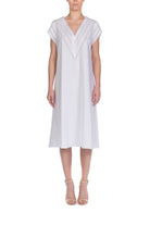 İpek Kıramer-Boleyn Cotton Chemise White-Gecelik-1-Milagron.com
