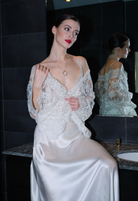 İpek Kıramer-Bride Lace Jacket Ecru-Ceket-1-Milagron.com
